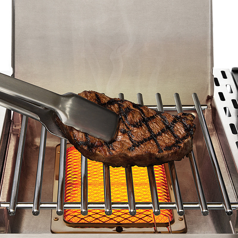 Broil King Baron S590 IR Edelstahl Gasgrill incl. Rotisserie-Set und Infrarot-Seitenbrenner