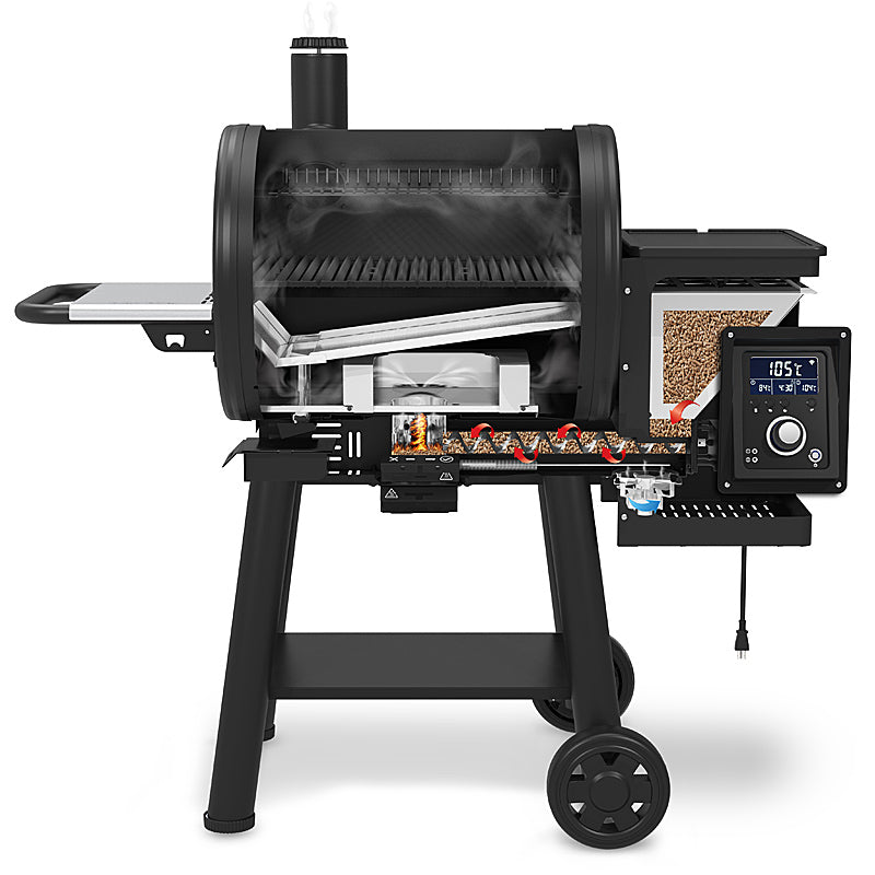 BROIL KING REGAL PELLET 400 Smoker Bundle - Abdeckhaube inklusive