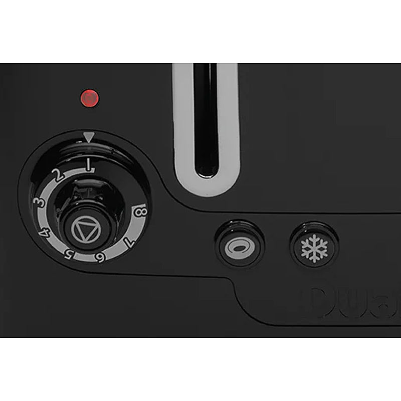 Dualit Lite Gloss Toaster 2-Schlitz Schwarz