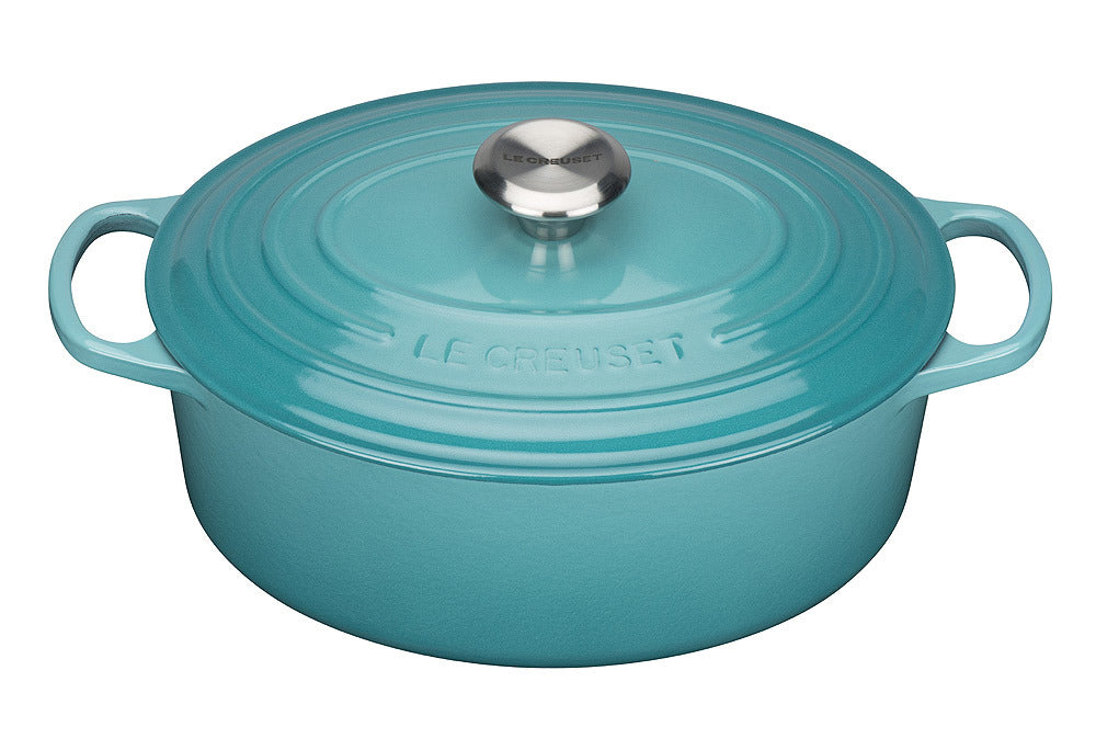 Le Creuset Bräter Signature oval 29cm Karibik
