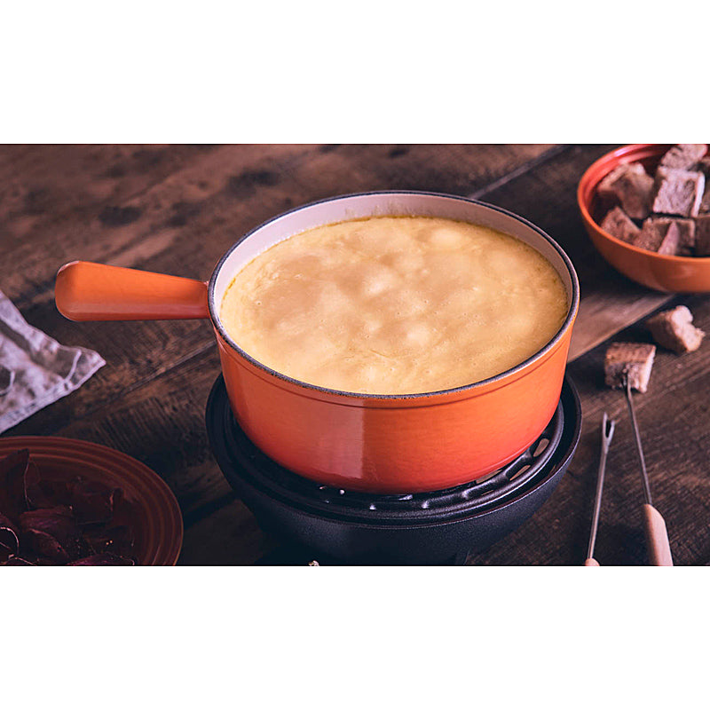 Le Creuset Caquelon Tradition 24 cm Kirschrot