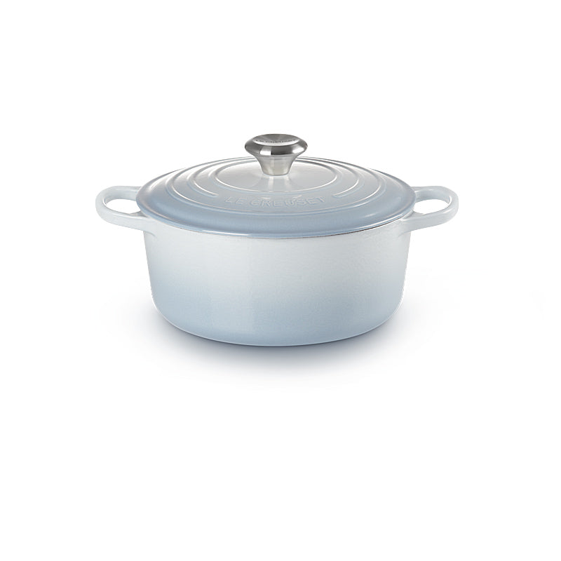 Le Creuset Signature Round Roaster 24 cm Coastal Blue