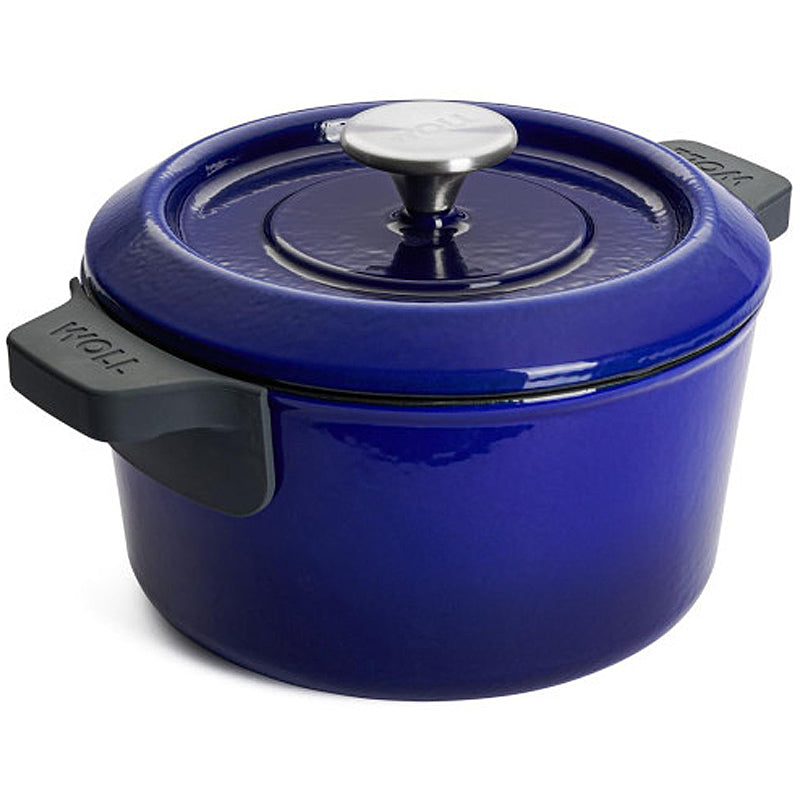 WOLL Kasserolle 20cm Gusseisen 2,8L Cobalt Blue 120CI-020