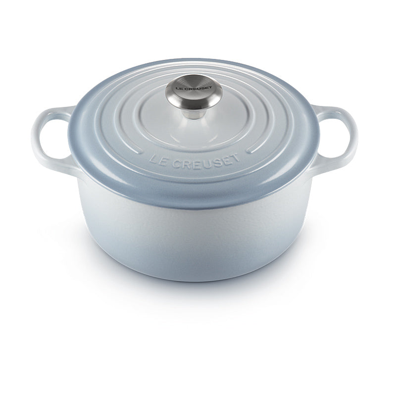 Le Creuset Signature Round Roaster 24 cm Coastal Blue
