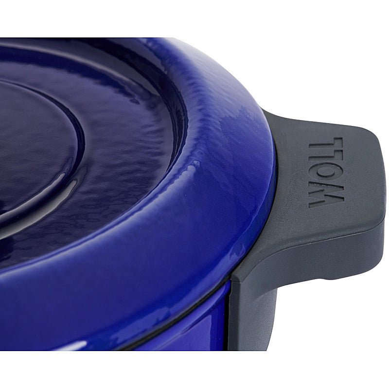 WOLL Kasserolle 20cm Gusseisen 2,8L Cobalt Blue 120CI-020