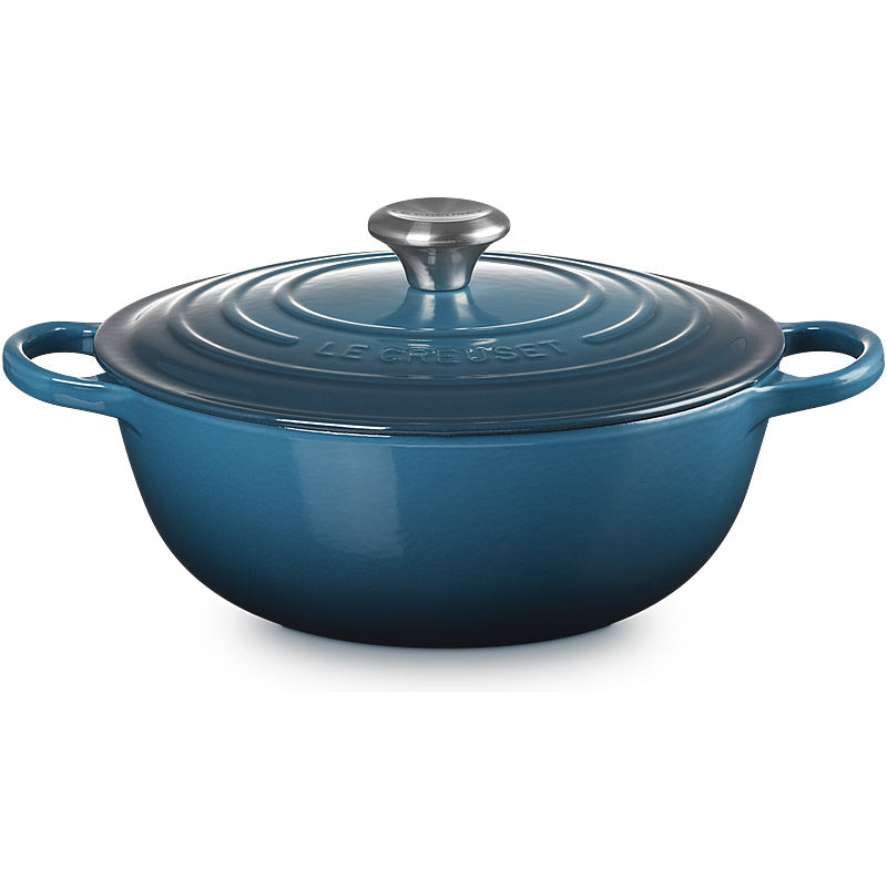 Le Creuset La Marmite Signature 26cm Deep Teal