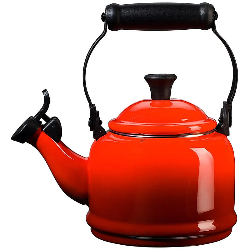 Le Creuset Wasserkessel Demi 1,1 Liter Kirschrot