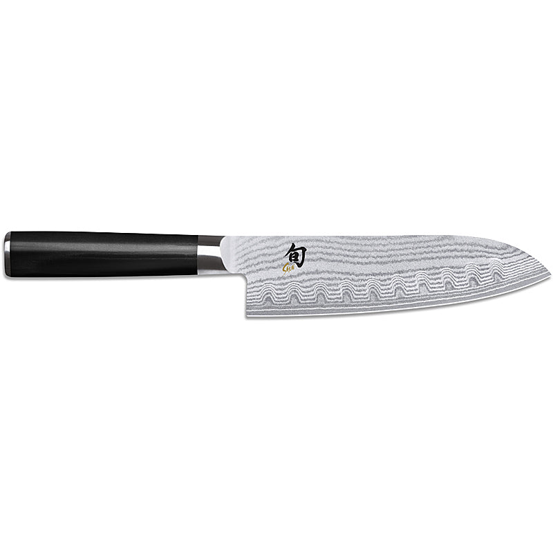 Kai Santoku (18 cm) mit Kullenschliff DM-0718