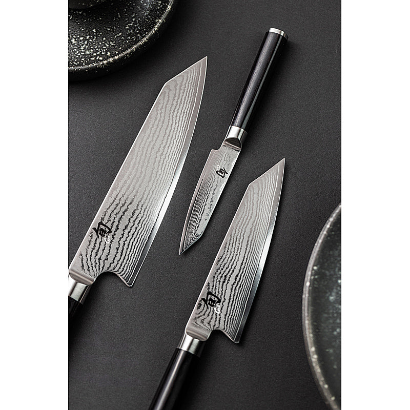 Kai Santoku (18 cm) mit Kullenschliff DM-0718