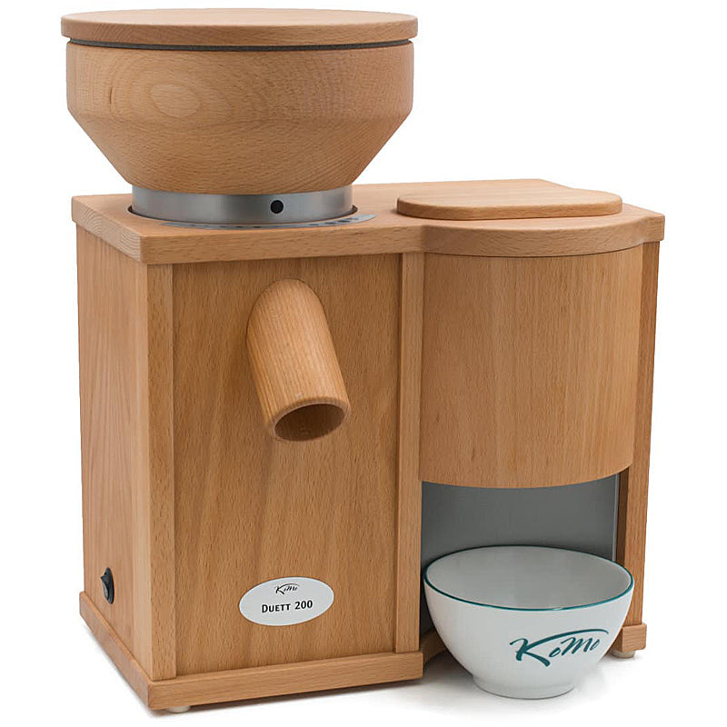 Komo Duett 200 Getreidemühle & Flockenquetsche "generalüberholt"