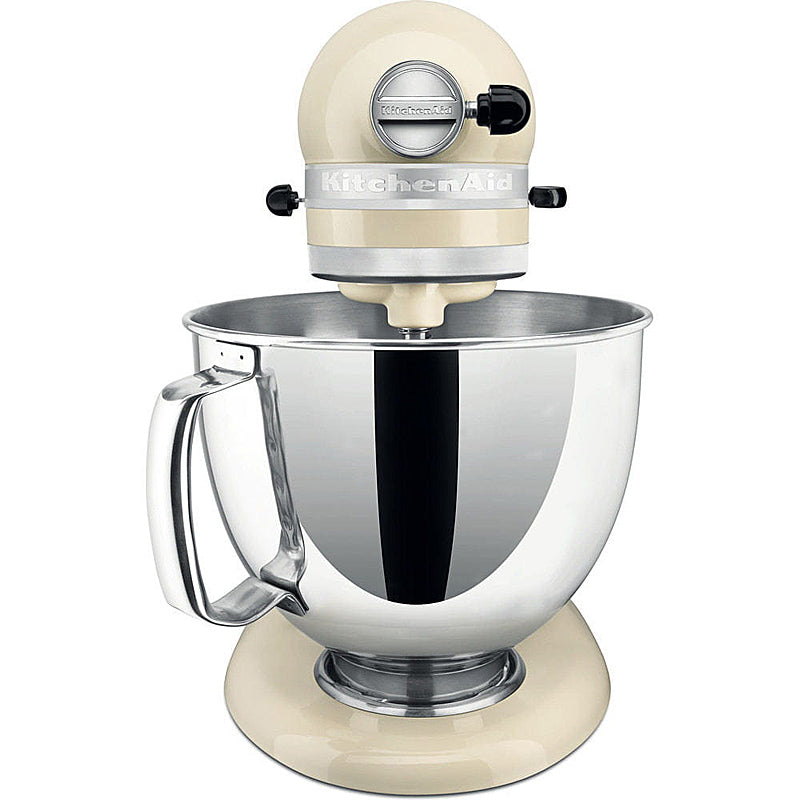 KitchenAid Artisan 5KSM175PSEAC Küchenmaschine 4,8L in Creme mit Zubehör