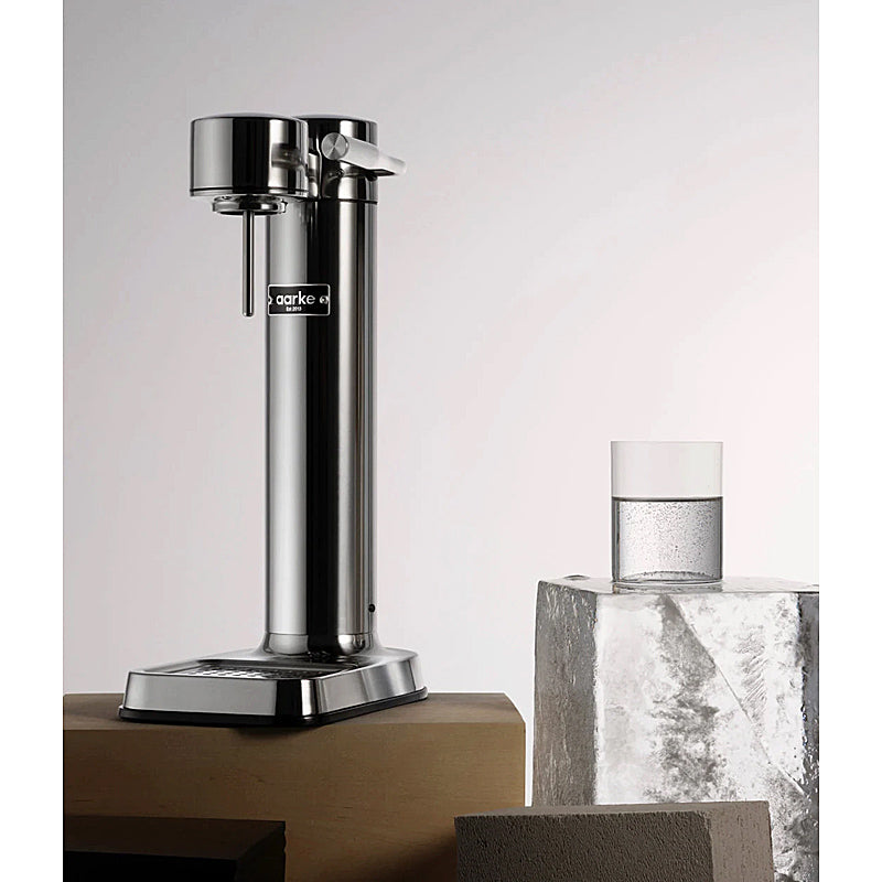 Aarke Carbonator 3 Polished Steel Sparkling Water Maker
