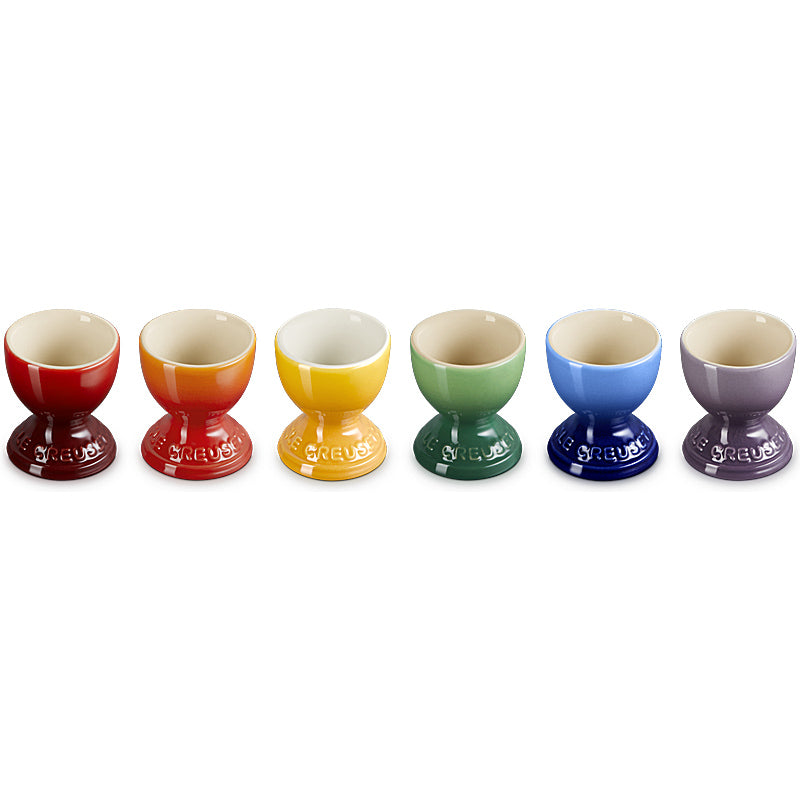 Le Creuset Eierbecher 6er Set Regenbogen