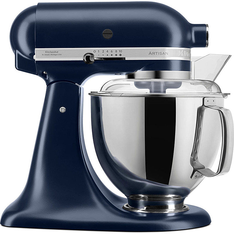 KitchenAid Artisan 5KSM175PSEIB Küchenmaschine 4,8L in Ink Blau mit Zubehör