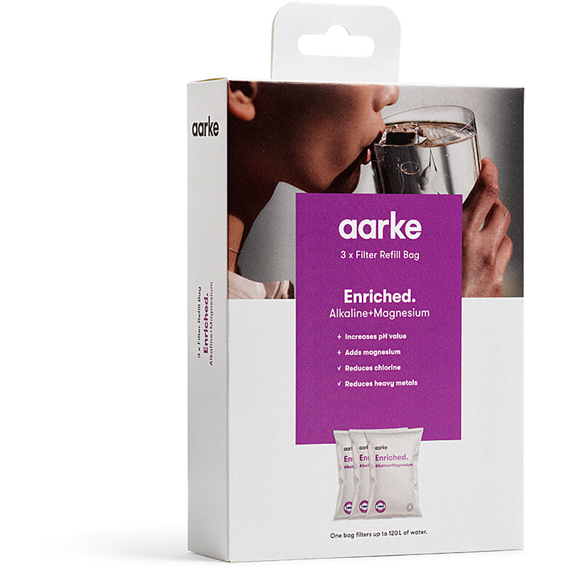 Aarke Enriched Filtergranulat 3-er Pack Nachfüllbeutel