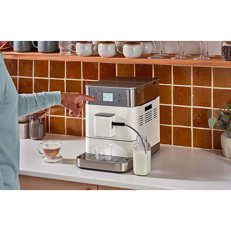 Kitchenaid 5KES8556EPL Kaffeevollautomat Porcelain White