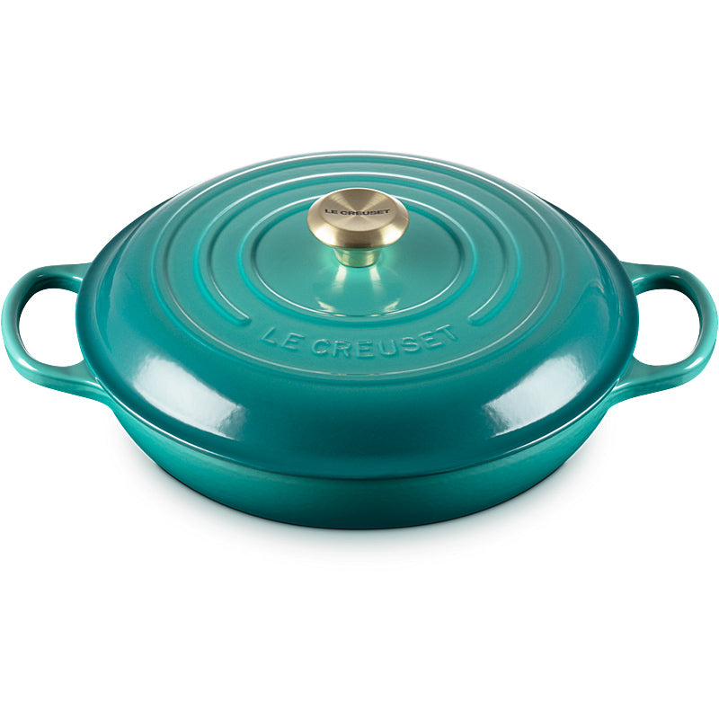 Le Creuset Gourmet-Profitopf Signature 30 cm Bleu Riviera