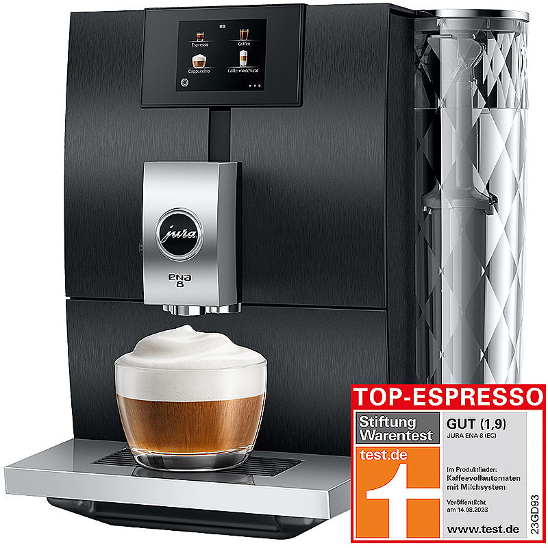 JURA ENA 8 Signature Line Aluminium Dark Inox (ECS)