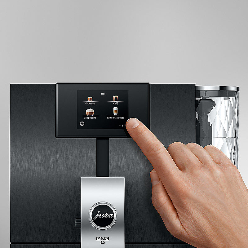 JURA ENA 8 Signature Line Aluminium Dark Inox (ECS)