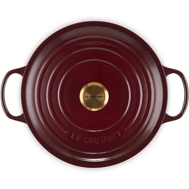 Le Creuset Signature Round Roaster 24 cm Garnet