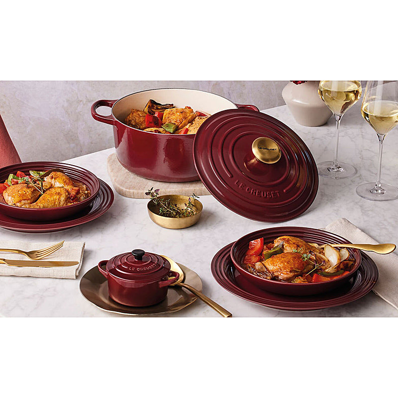 Le Creuset Signature Round Roaster 24 cm Garnet