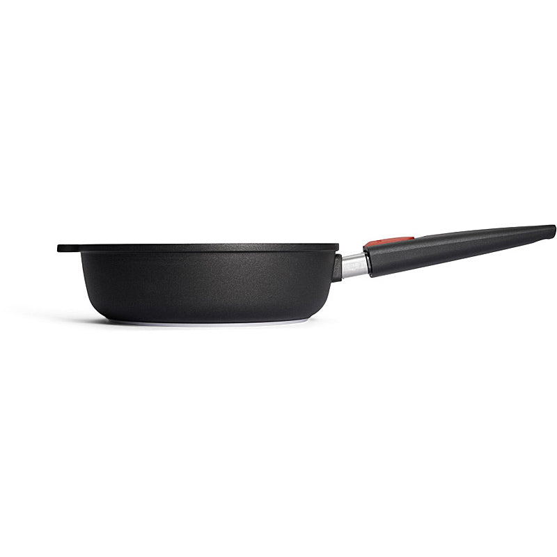 WOLL NOWO cast iron high-rimmed frying pan, 24 cm Ø; 7 cm high; with removable handle 1724N