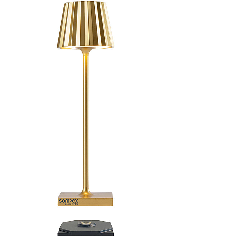 Sompex Troll nano Akku-Tischleuchte Gold