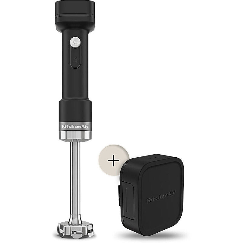 Kitchenaid Go Cordless Stabmixer mit Akku 5KHBRV71BM Matt Schwarz