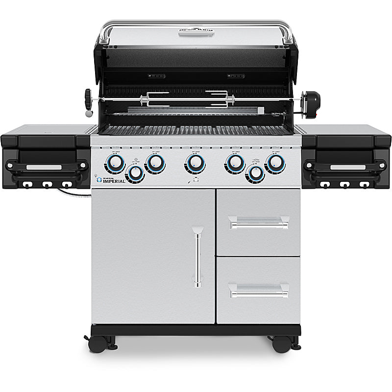 Broil King Imperial S590 IR Edelstahl Gasgrill mit Infrarot-Seitenbrenner