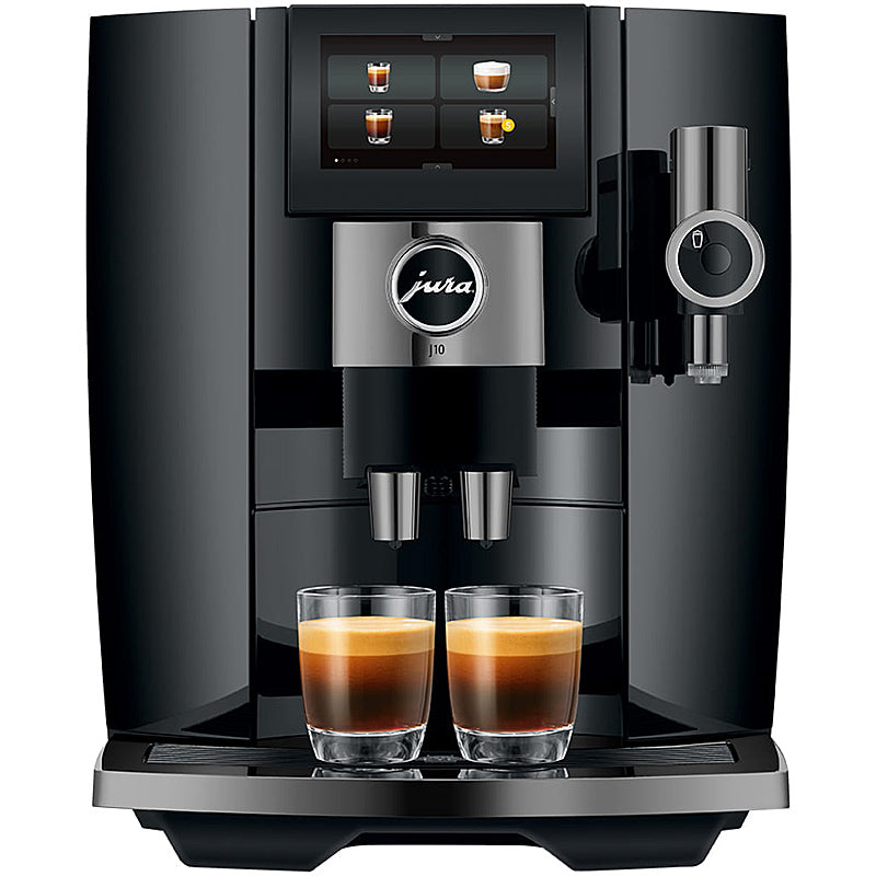 JURA J10 Kaffeevollautomat Farbe: Piano Black