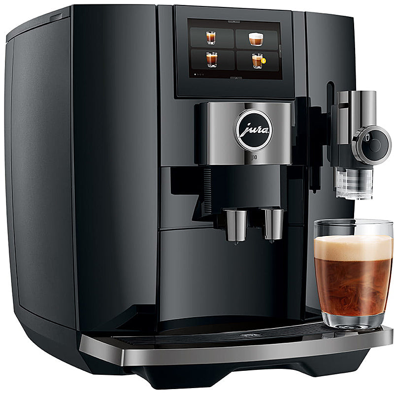 JURA J10 Kaffeevollautomat Farbe: Piano Black