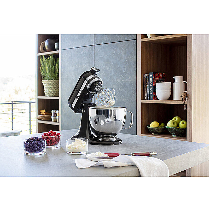 KitchenAid 5KSM125EOB Artisan Küchenmaschine Onyx Schwarz – robust, vielseitig und elegant