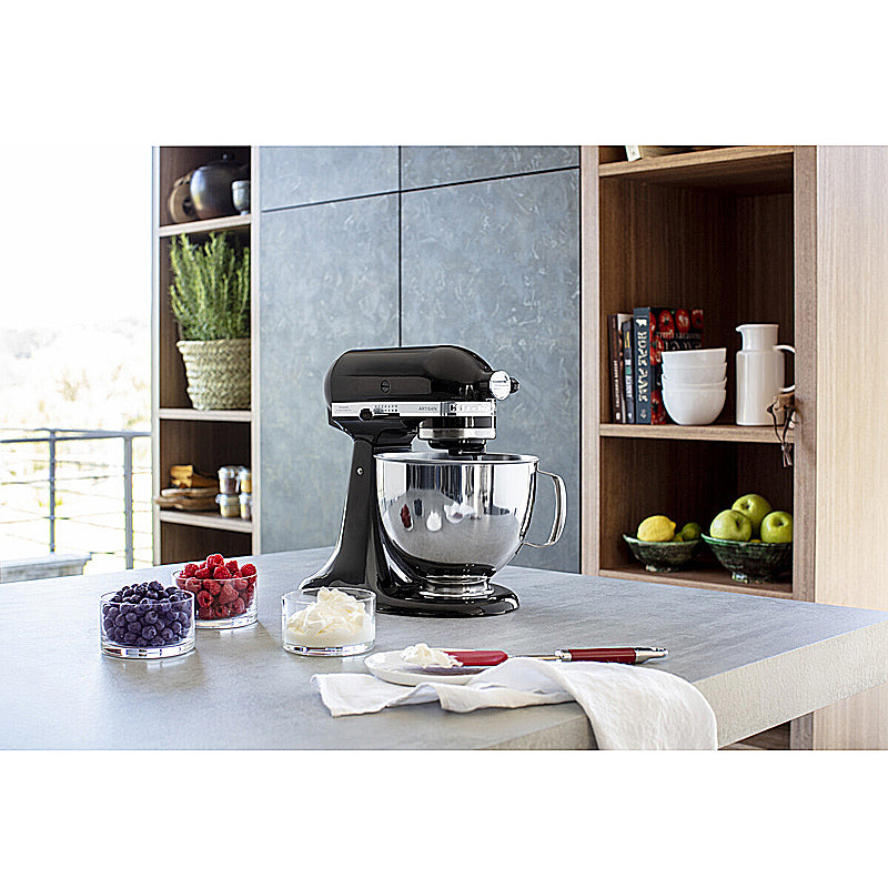 KitchenAid 5KSM125EOB Artisan Küchenmaschine Onyx Schwarz – robust, vielseitig und elegant