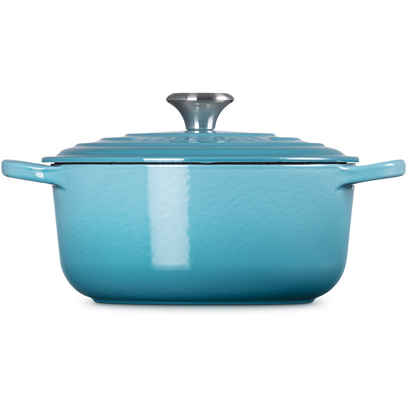 Le Creuset Bräter Signature rund 20cm Karibik