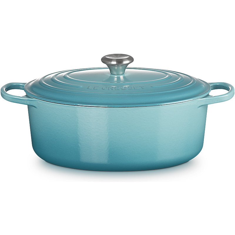 Le Creuset Signature Oval Roasting Pan 29cm Caribbean
