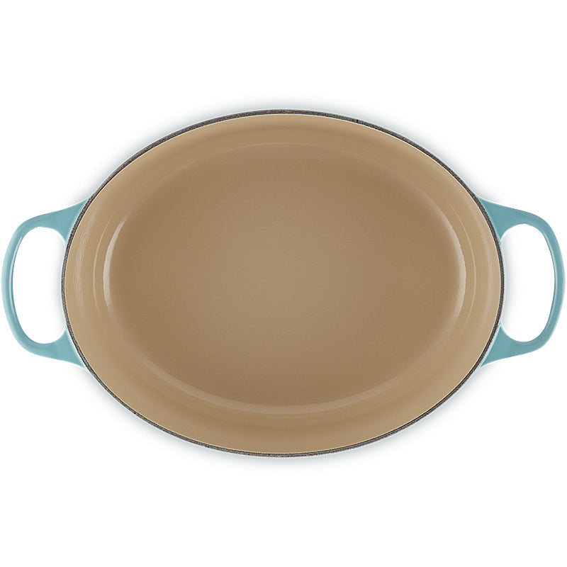 Le Creuset Bräter Signature oval 29cm Karibik