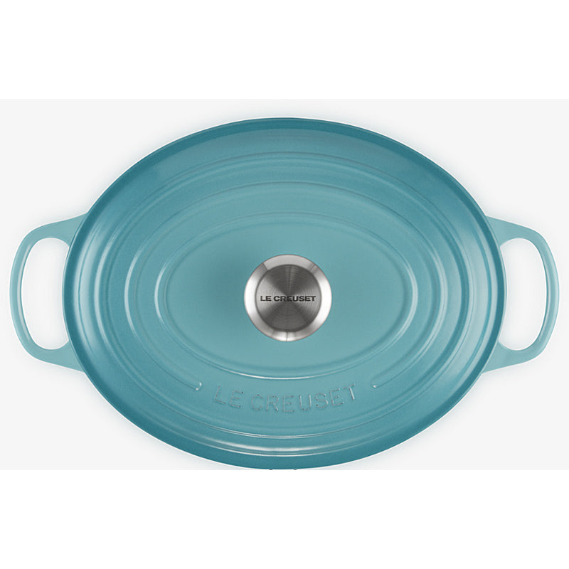 Le Creuset Bräter Signature oval 29cm Karibik