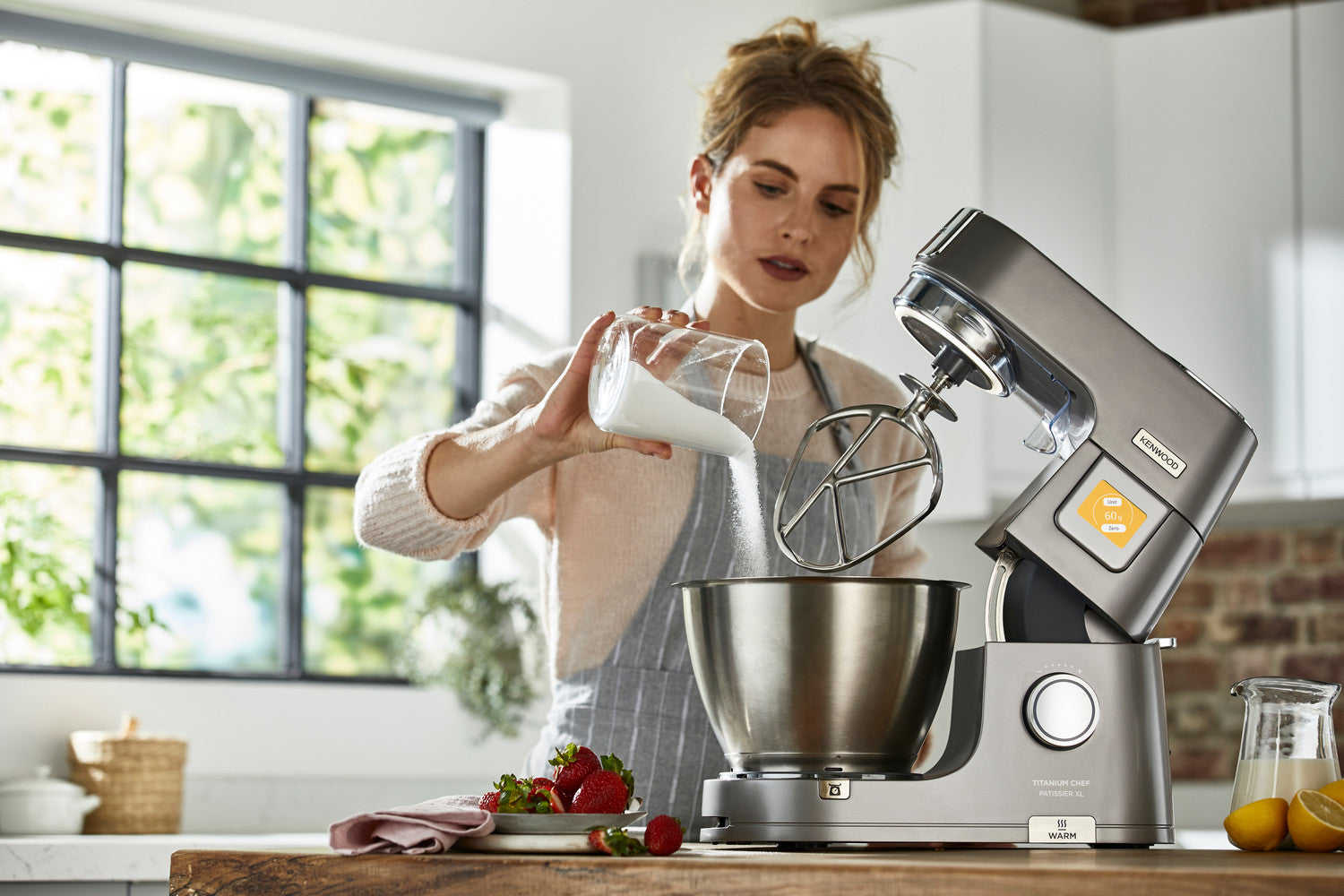 Kenwood Eisbereiter für alle Chef & Chef XL Modelle inkl. Cooking Chef XL/Titanium Chef Patissier XL KAX71.000WH