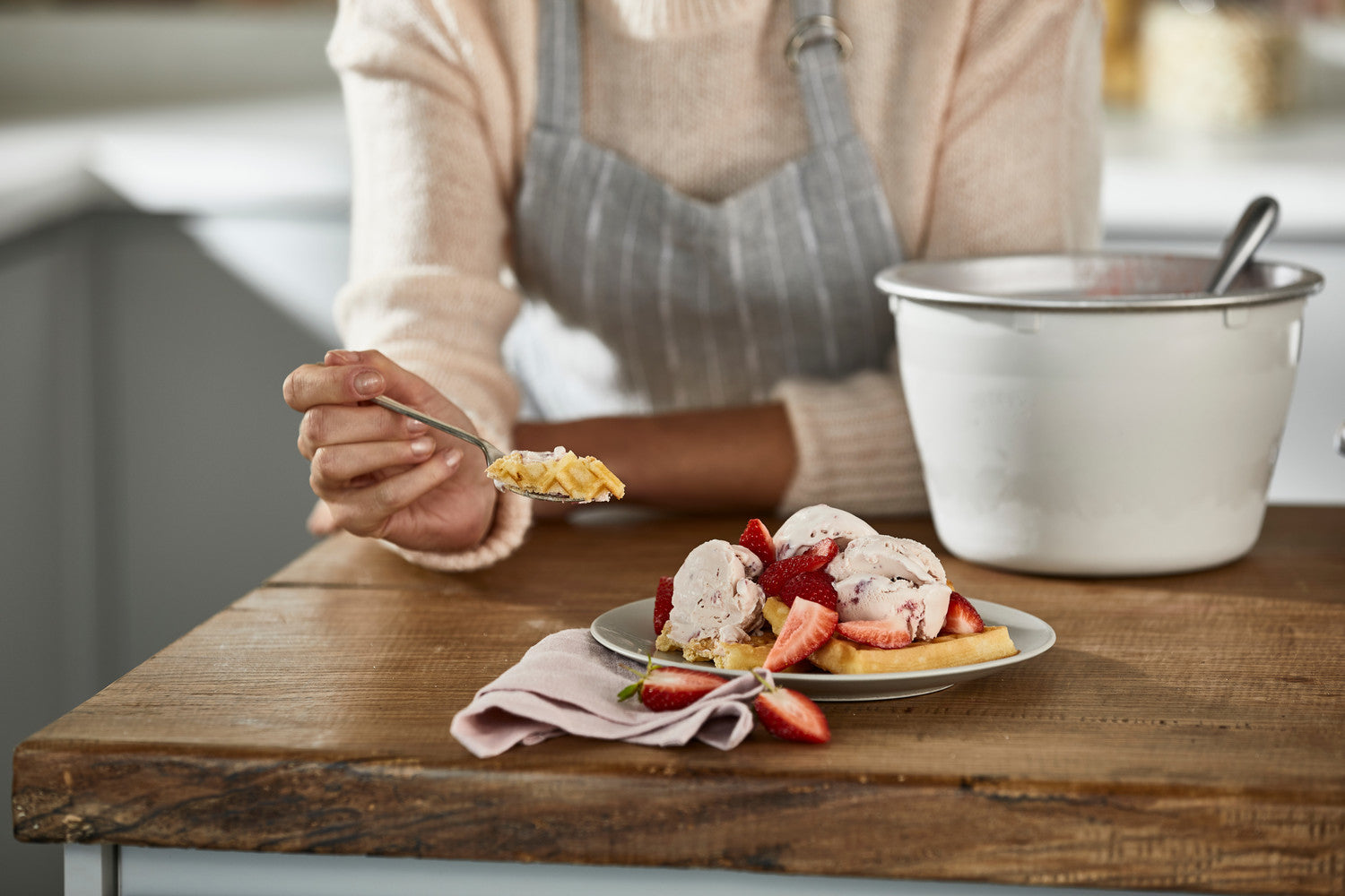 Kenwood Eisbereiter für alle Chef & Chef XL Modelle inkl. Cooking Chef XL/Titanium Chef Patissier XL KAX71.000WH