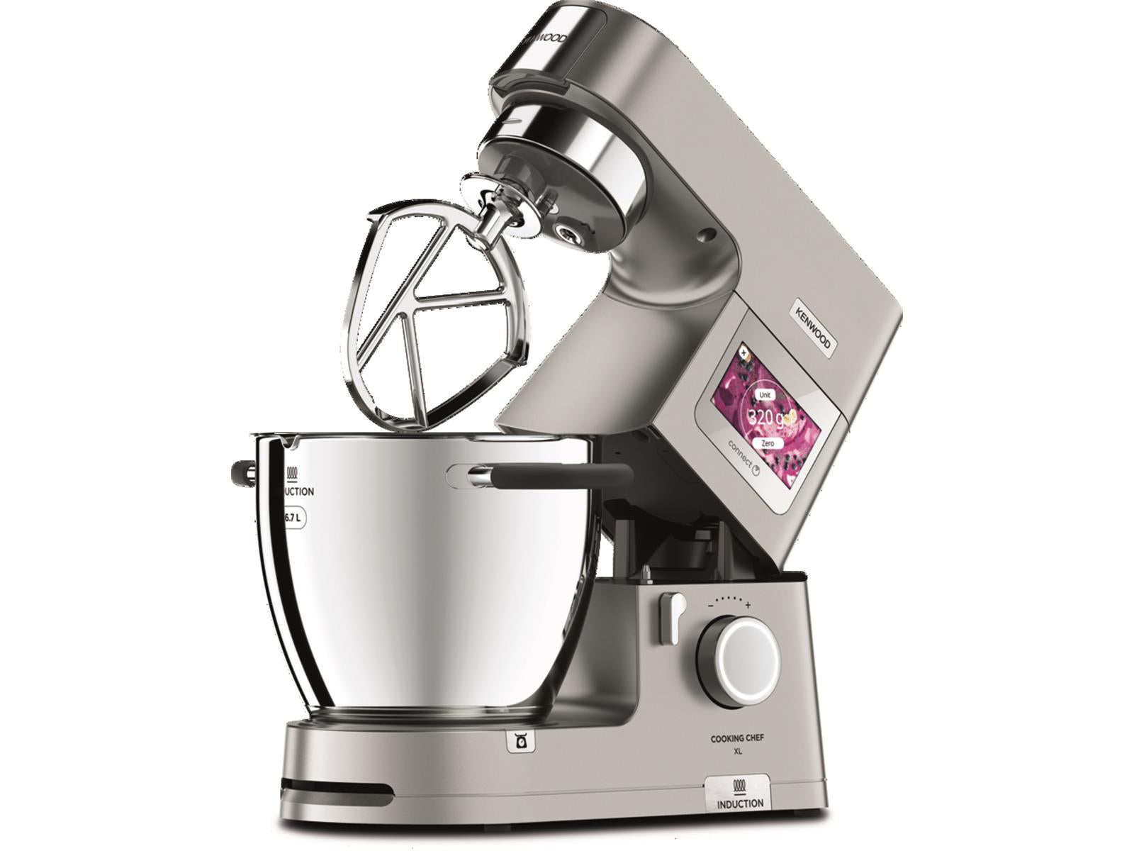 Kenwood Cooking Chef XL KCL95.424SI Küchenmaschine mit Kochfunktion