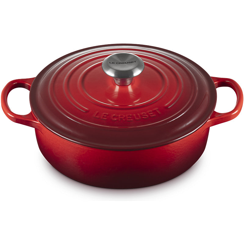 Le Creuset Gourmet Bräter Signature 30cm Kirschrot
