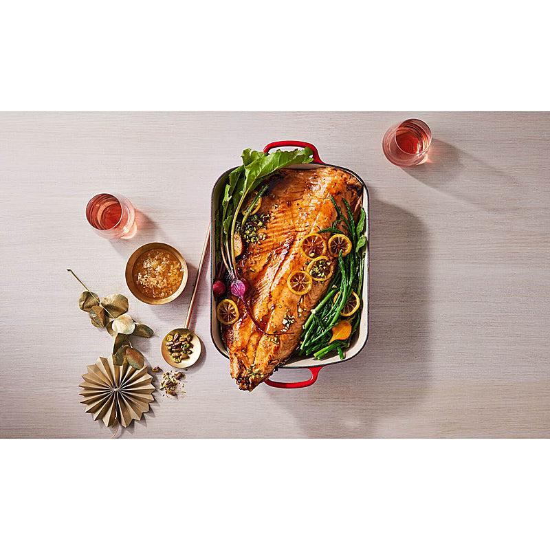 Le Creuset FRYER CAST IRON 6.6L CHERRY RED