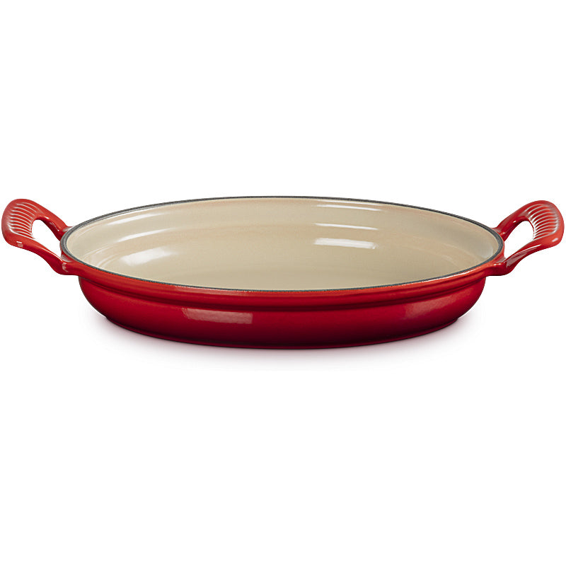 Le Creuset ovale Pfanne Modern Heritage 28 cm Kirschrot