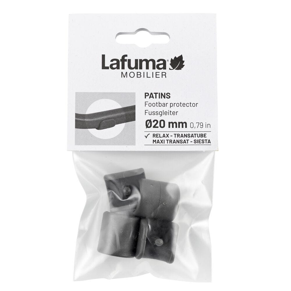 Lafuma Gleiter-Set Ø 20 mm, 4 Stück, Anthracite LFM2843-1229
