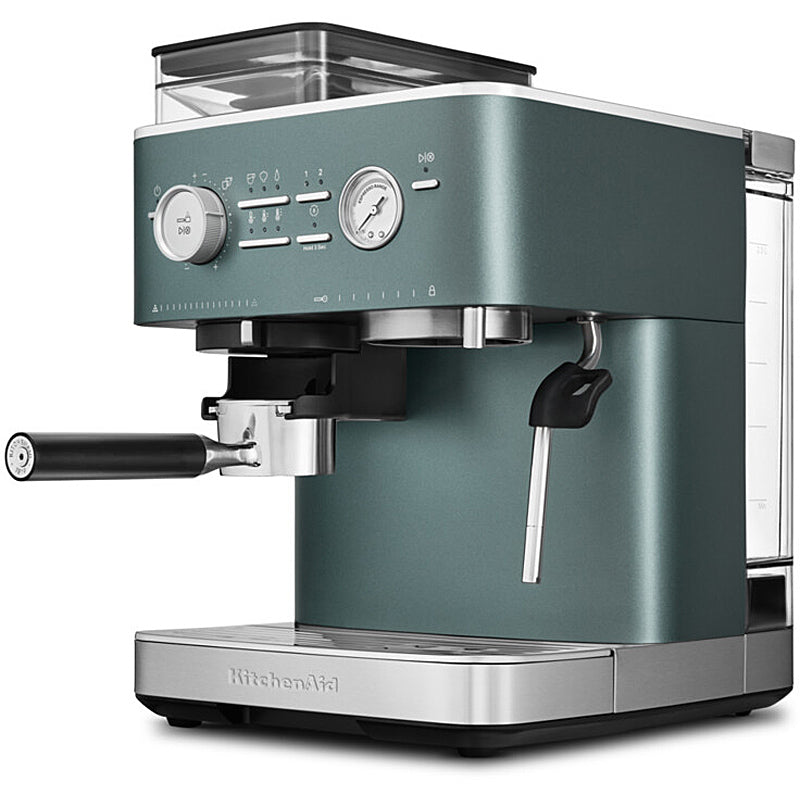 Kitchenaid 5KES6551EJP Halbautomatische Espressomaschine mit Mühle ARTISAN Farbe: Juniper
