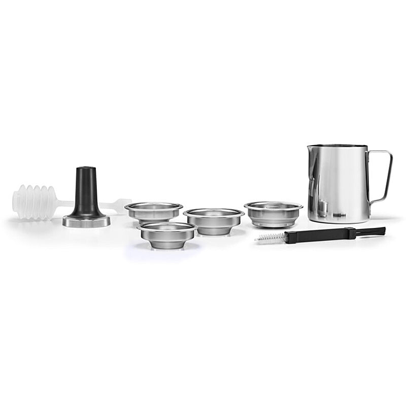 Kitchenaid 5KES6551ESX Halbautomatische Espressomaschine mit Mühle ARTISAN Farbe: Edelstahl