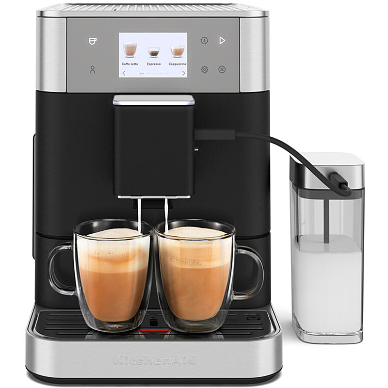 Kitchenaid 5KES8557EBK Kaffeevollautomat Farbe: Gusseisen Schwarz