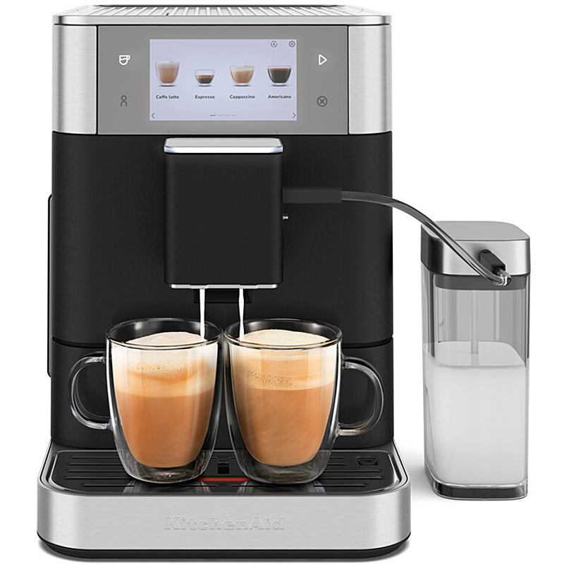 Kitchenaid 5KES8558EBK Kaffeevollautomat Farbe: Gusseisen Schwarz