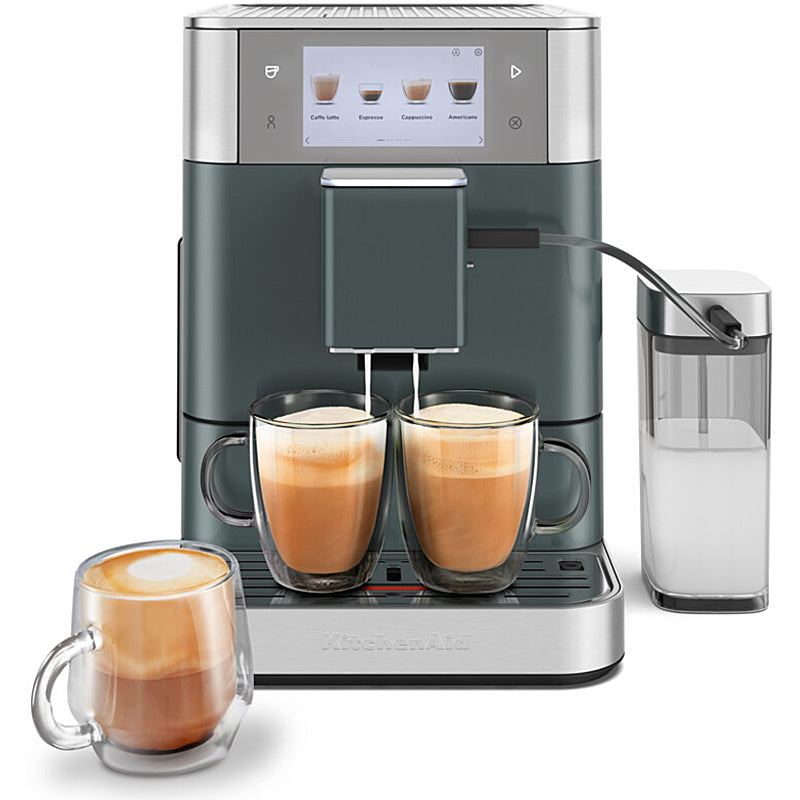 Kitchenaid 5KES8558EJP fully automatic coffee machine, color: Juniper
