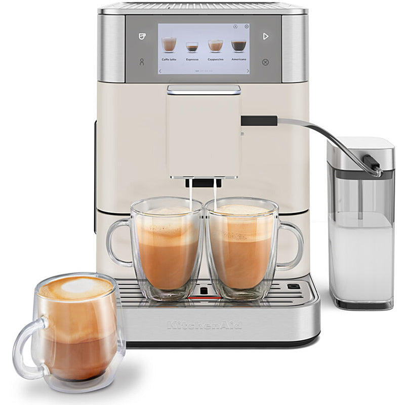 Kitchenaid 5KES8558EPL Kaffeevollautomat Farbe: Porcelain White